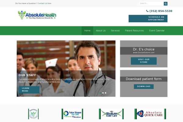 absolutehealthocala.com site used A-health