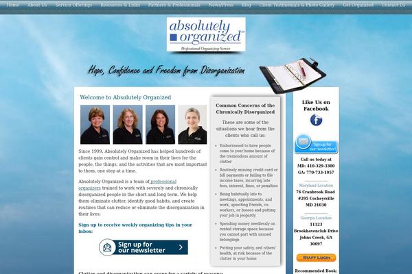 Clean Home theme site design template sample