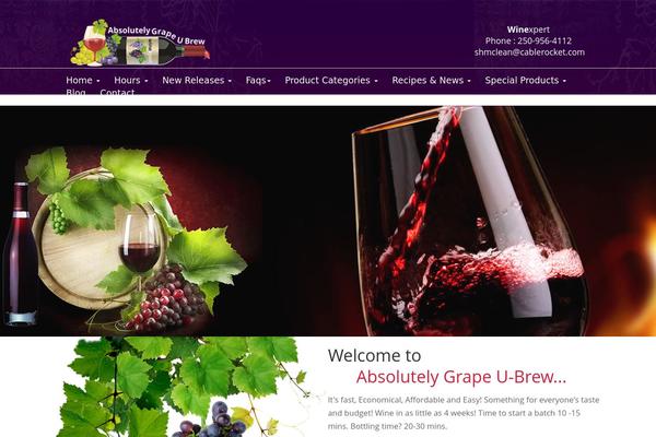 absolutelygrape theme websites examples