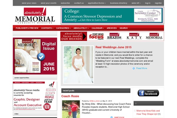 absolutelymemorial.com site used Memorial