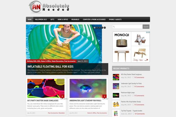 Boulevard theme site design template sample