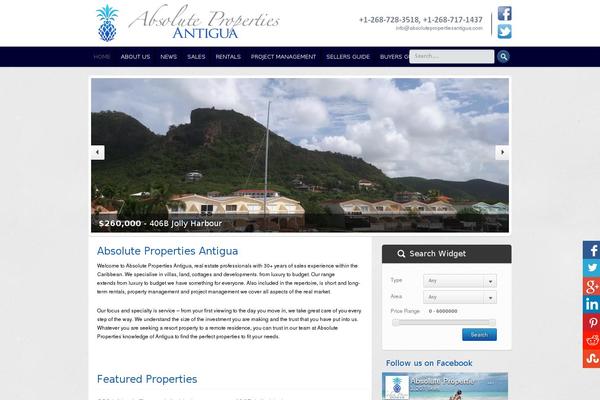 Locality theme site design template sample