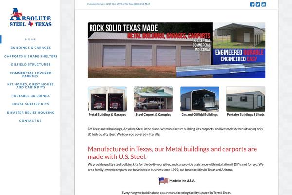 Avanti theme site design template sample