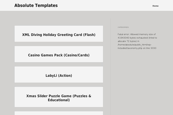 Site using CashCow plugin
