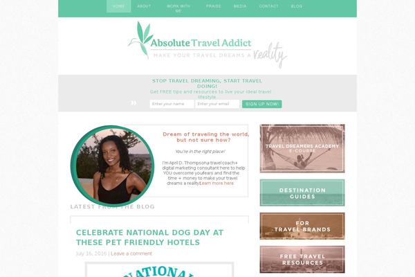 Resort theme site design template sample