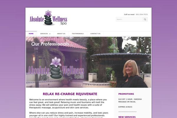 Aegaeus theme site design template sample