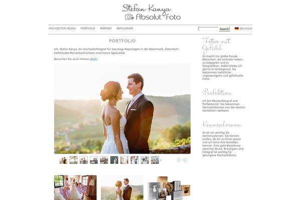 ProPhoto 5 theme site design template sample