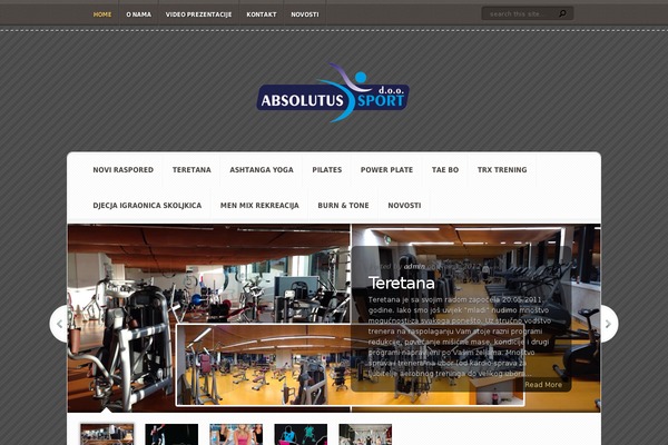 Aggregate theme site design template sample