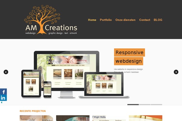 Mindful theme site design template sample