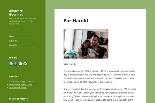 abstractgourmet theme websites examples