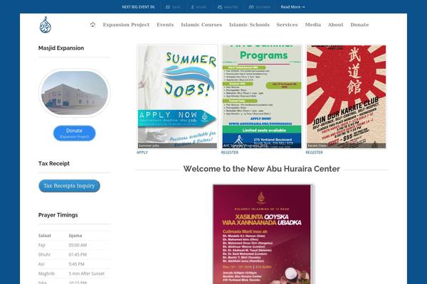 Church and Event theme site design template sample