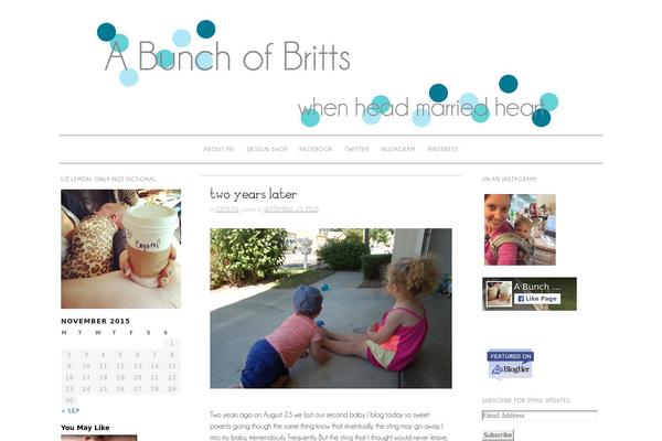 Brunelleschi theme site design template sample