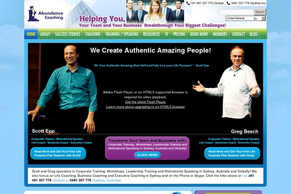Site using Indeed-smart-popup plugin