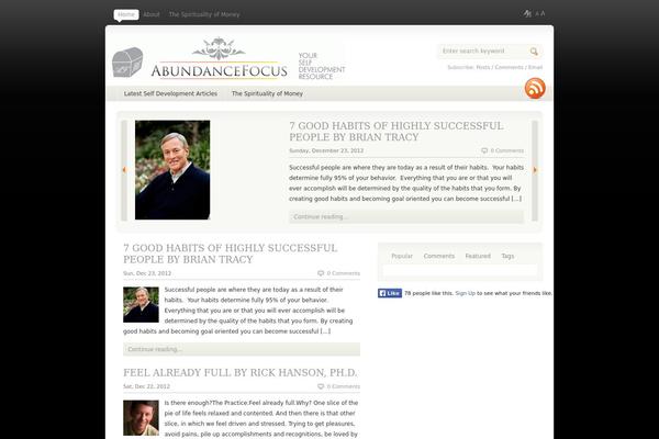 Flash News theme site design template sample
