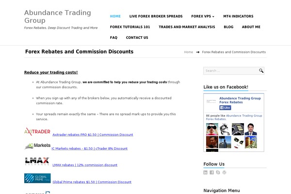 Site using Custom Facebook Feed plugin