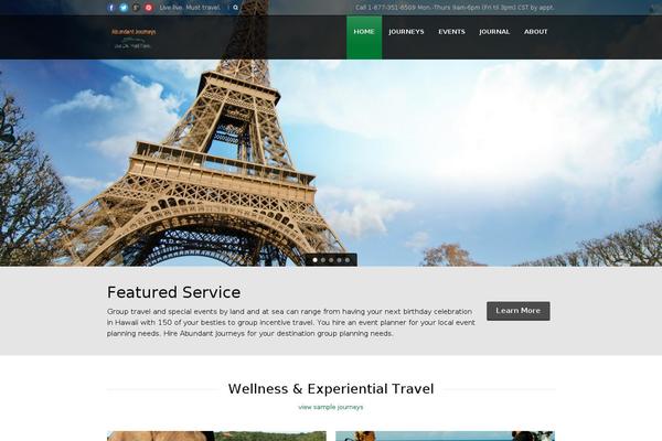 Tour Package V1.02 theme site design template sample