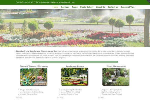 Avada theme site design template sample