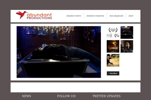 abundantproductions.net site used Theme1181