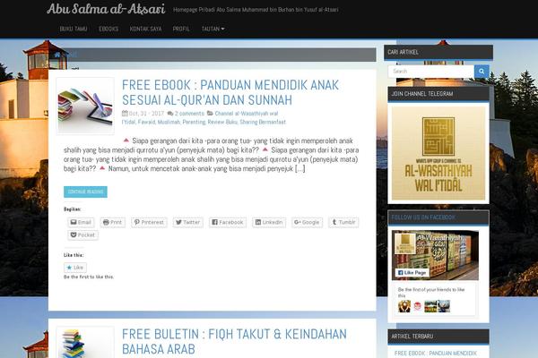 Site using Digicution Simple Twitter Feed plugin