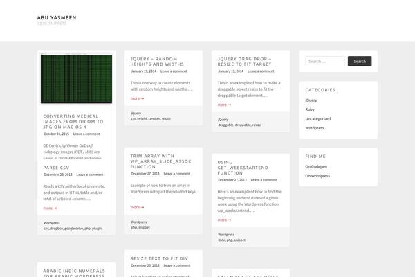 Pieces theme site design template sample