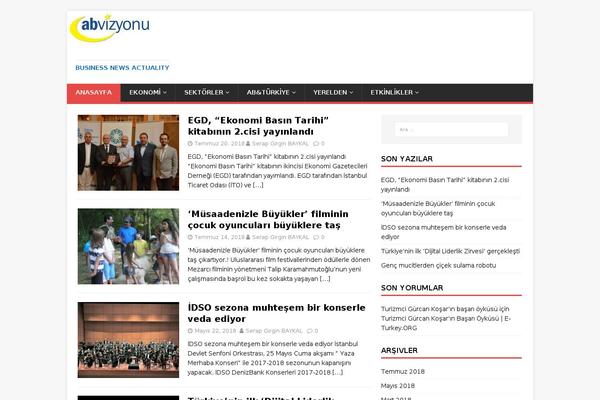 MH Magazine lite theme site design template sample