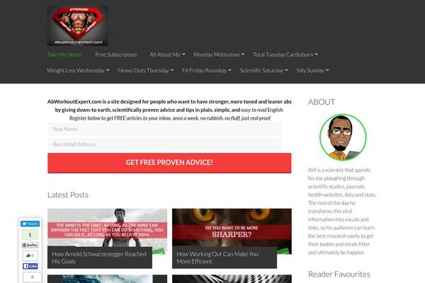 Squared theme site design template sample