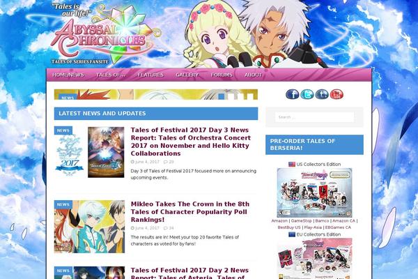 Site using AddThis Website Tools plugin