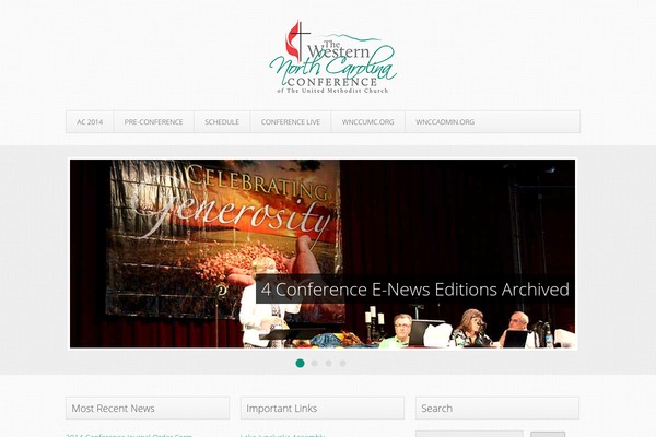 ac2014.org site used Trinity-free