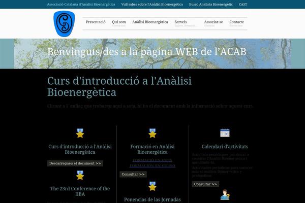 Duotive Three theme site design template sample