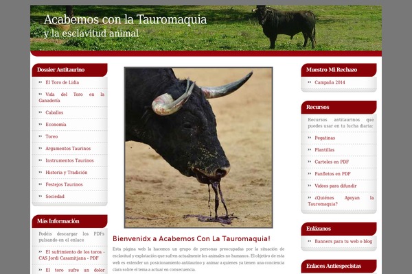 acabemosconlatauromaquia.com site used Hotgames