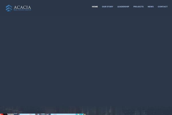 Infinite theme site design template sample