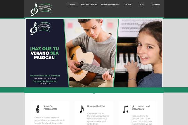 Cleverminds theme site design template sample
