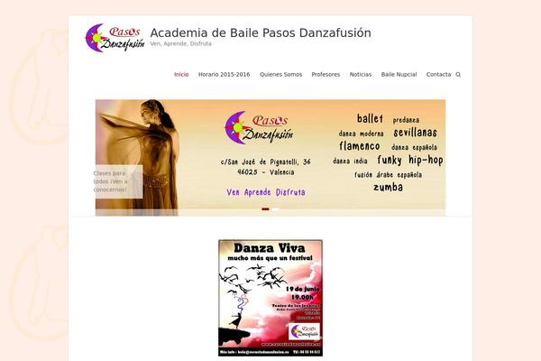 Esteem theme site design template sample