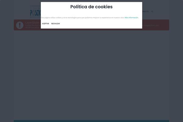 Site using Cmsmasters-mega-menu plugin