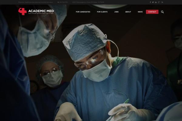 Jobroller theme site design template sample