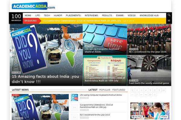 Site using Radium-html5-media plugin