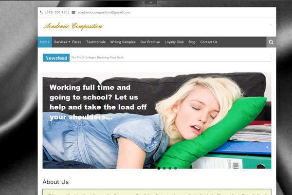 academiccomposition.com site used Astonish