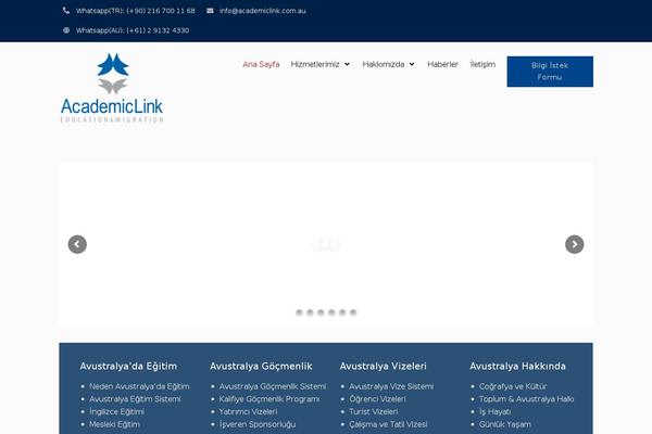 academiclink.com.au site used Education Soul
