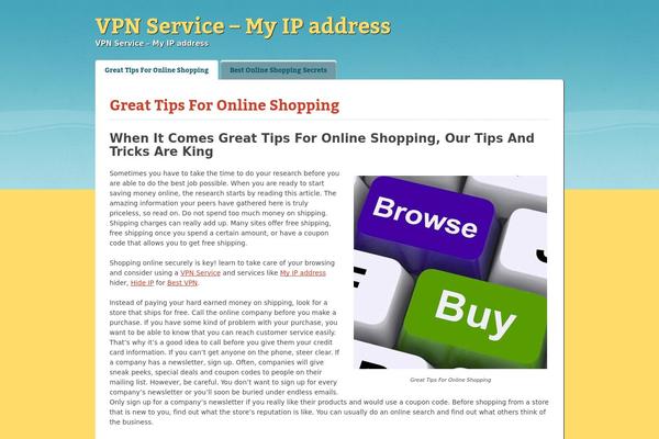 Citizen Journal theme site design template sample