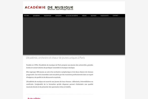 Semplice4 theme site design template sample