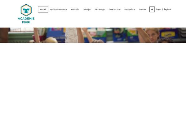 LMS theme site design template sample