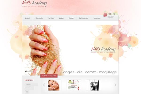 academy-nails.fr site used Silk Lite