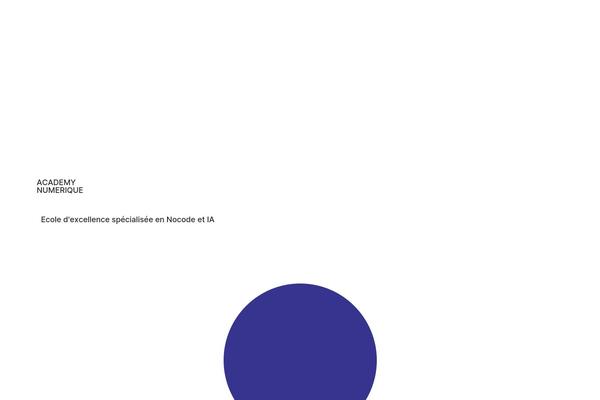 academy-numerique.com site used Estudiar