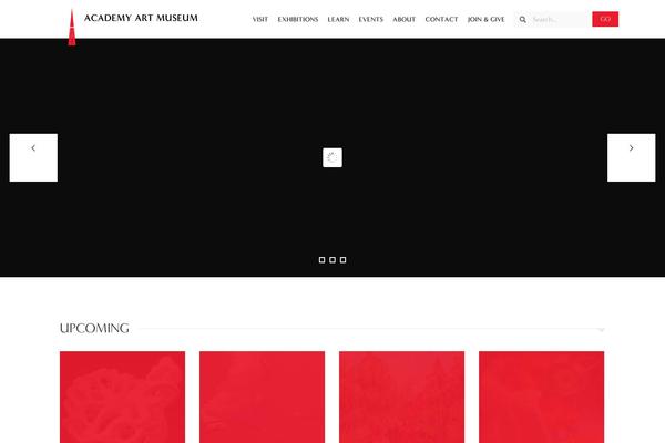 academyartmuseum.org site used Aam