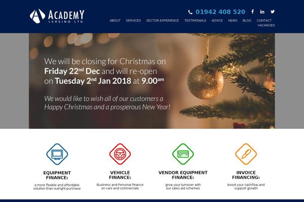 academyleasing.com site used Academy