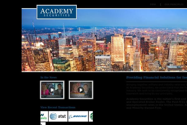 academysecurities.com site used BUILDER