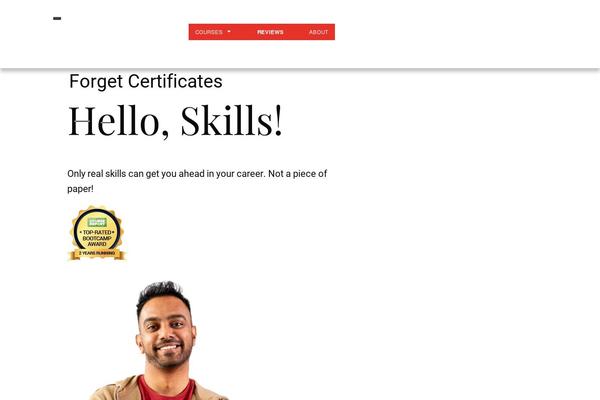 Site using Thrive-ovation plugin