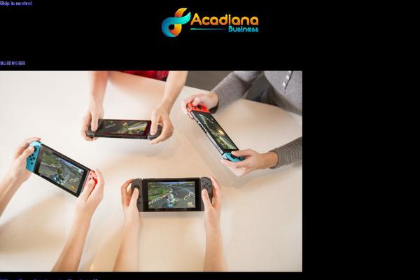 acadianabusiness.com site used Blockmag