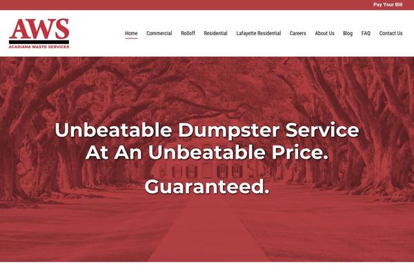 Salient theme site design template sample