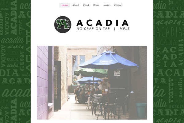 Zinnia theme site design template sample
